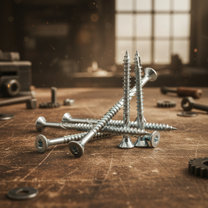 เหล็กกล้าคาร์บอนชุบนิกเกิลเคลือบออกไซด์สีดำ เกรดอุตสาหกรรม คลาส 4.8 6.8 เมตริก/นิ้ว หัวจมแบบ Torx เกลียวหยาบ เจาะเกลียวเองได้ PDC - Product Image 1