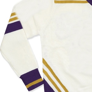 Sweat-shirt à col rond de style universitaire d'hiver de haute qualité personnalisé, 100% coton, thermique, logo brodé - Product Image 3