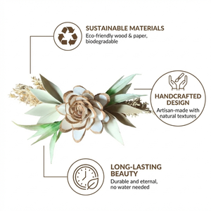 ช่อดอกไม้แห้งพรีเมียม ยูคาลิปตัสและลาเวนเดอร์ธรรมชาติ ตกแต่งงานแต่งงานสไตล์โบโฮ ของตกแต่งบ้าน ของขวัญดอกไม้ขายส่งแบบยั่งยืน - Product Image 6