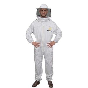 Traje de apicultura de polialgodón con velo redondo, hecho en Pakistán - Product Image 1
