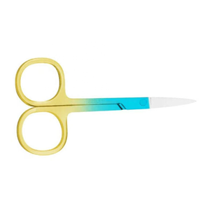 Ciseaux à sourcils, mini-ciseaux de précision en acier, outils de beauté pour la coupe, logo et taille personnalisés - Product Image 3