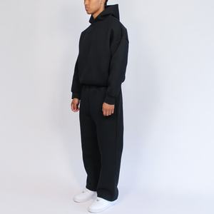 Tracksuits Manufacturer Custom OVERSIZED BOXY Tracksuit For Men Pullover <b>Hoodie</b> and Sweatpants Cotton Fleece Baggy Tracksuits - Product Image 2