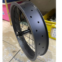 Roue avant à rayons pour vélo électrique, vélo à pneus larges 20 pouces (20x4.0), accessoires et pièces pour vélo de neige, moyeu 150x15mm, ouverture 150mm