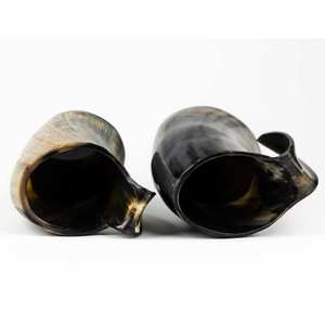 Best Quality Polished Religious Animal Buffalo Horn Eco-Friendly <b>Large</b> Capacity Drinking <b>Mug</b> India Viking Tankard Custom - Product Image 3