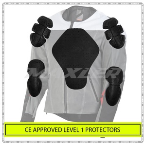 Chaqueta de Motociclismo de Verano para Hombre y Mujer, con Protección Acolchada, Tela Cordura, Visibilidad Nocturna Mejorada - Product Image 4