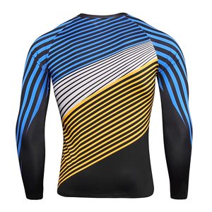 Compression Shirts Manufacturer Top Selling <b>Men</b> Compression Shirts Breathable Gym Wear Supplier Professional Compression Shirt - Product Image 6