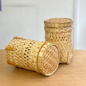 Wedding candy <b>box</b> <b>hamper</b> party favour containers decorative hand-woven bamboo storage boxes - Product Image 6