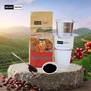 กาแฟอาราบิก้าบดผสมเนยเฮเซลนัทเกรดพรีเมียม คั่วกลาง บรรจุกล่อง 250 กรัม สำหรับเป็นของขวัญองค์กร - Product Image 1