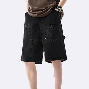 Shorts Vaqueros de Estilo Casual para Hombre con Diseño Holgado a un Precio Razonable - Product Image 3