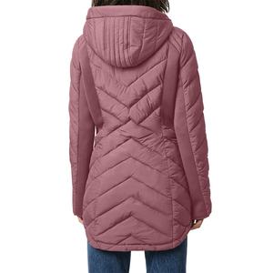 Chaquetas Acolchadas de Alta Calidad para Mujer, Diseño Personalizado con Logotipo, Resistentes al Viento, 100% Poliéster, Servicio OEM para Venta al por Mayor de Invierno - Product Image 3