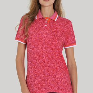 Camisetas Polo Transpirables para Mujer, Camiseta Polo de Manga Corta para Dama, Camisetas Polo Transpirables de Verano para Mujer, Manga Corta - Product Image 1