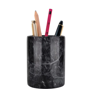 Nouveauté : Porte-stylos et crayons design marbre, organiseur de bureau multifonctionnel, articles de bureau, cadeaux artisanaux à prix abordable - Product Image 4