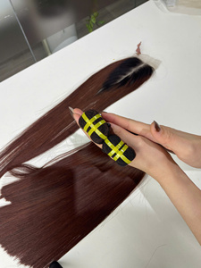 Cabello Humano Vietnamita Liso Color Marrón Ombre de Alta Calidad, Súper Doble Trama, Precio al por Mayor - Product Image 2