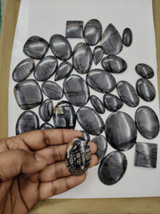 Cabujón de jaspe Picasso Natural 100%, cabujones de piedras preciosas sueltas, cabujón de joyería de piedras preciosas de jaspe para hacer joyería hecha a mano - Product Image 3