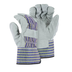 Gants de travail anti-coupure de haute qualité en cuir pour la protection des mains, respirants, avec option OEM – Vente en gros - Product Image 4