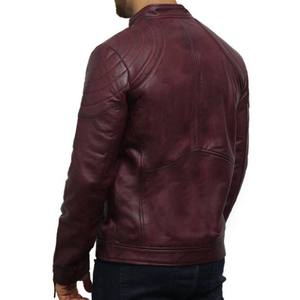 New Arrival 2026 <b>Men</b> <b>Leather</b> <b>Jacket</b> Genuine Cowhide <b>Leather</b> <b>Jacket</b> High Quality Supplier - Product Image 6