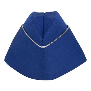 Gorra Garrison Azul Transpirable Unisex, Gorra de Calavera Personalizada Azul Rey con Ribete Plateado, Gorra Kepi - Product Image 1