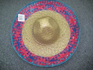 Sombrero de Paja Panamá Unisex de Moda al por Mayor, 100% Natural, con Bordado a Mano, Opciones Personalizadas, Marca Eco2go Vietnam, Hecho en Vietnam, para Pesca - Product Image 4