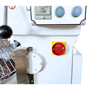 Batidora planetaria eléctrica de 60 litros con elevación de tazón para restaurante, máquina para hornear pizza, equipo de panadería, mezcladora de masa para pasteles y batidora de varillas. - Product Image 1