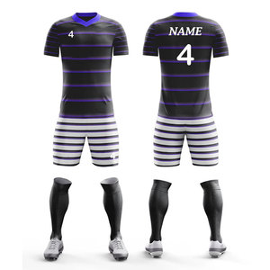 Ensembles de maillots de football en polyester/nylon, vêtements d'entraînement respirants en maille, uniformes de basketball, vêtements de sport, kits de rugby - Product Image 1