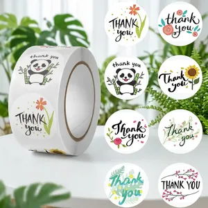 Etiqueta Adhesiva de PVC con Lámina Dorada de Lujo, Resistente al Agua, para Etiquetas de Velas, Estampado en Caliente, PET Brillante, Permanente, para Regalos y Manualidades - Product Image 1