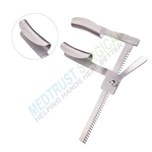 Écarteur stérnothoracique Cooley en acier inoxydable auto-retenant pour opérations chirurgicales thoraciques et cardiaques - Product Image 3