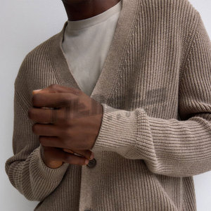 Breathable Cotton Blend <b>Men</b> <b>Cardigans</b> With Relaxed Fit For Smart Casual Fashion Outfits <b>Men</b> <b>Cardigans</b> - Product Image 5