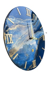 DESIGN Epoxy Resin <b>Wall</b> <b>Clock</b> Epoxy Resin <b>Living</b> <b>Room</b> best qulatiye Furniture Home Decor <b>Wall</b> <b>Clock</b> Customized best - Product Image 3