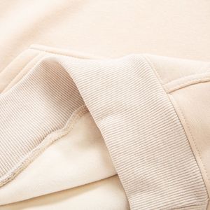 PIHA SPORTS Men's Winter Casual Double Terry Fleece Hoodie Solid Color Warm Windproof Breathable Eco-Friendly Stylish Zip - Product Image 3