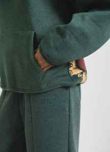 Conjunto Deportivo Informal de Algodón de Alta Calidad con Sudadera con Cremallera y Pantalones Deportivos para Entrenamiento y Running, Traje de Entrenamiento Resistente para Exteriores - Product Image 5