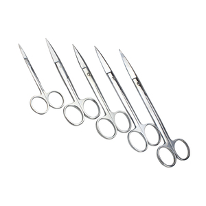 Ciseaux chirurgicaux manuels Harrington en acier inoxydable, droits, à bout arrondi, pour infirmières, obstétrique-gynécologie, pour la suppression/débridage des points de suture, personnalisables - Product Image 4