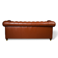 Canapé modulaire rectangulaire moderne en cuir avec design éco-responsable, couleur personnalisable, canapé d'appoint de luxe pour la maison et le bureau