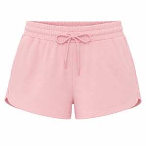 Pantalones Cortos de Mujer 100% Algodón, con Logotipo Personalizado Impreso, Bolsillos Laterales, Botones, Color Sólido, Secado Rápido, Estilo Urbano - Product Image 1
