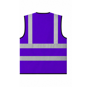 Nuevo Chaleco de Seguridad Reflectante de Alta Visibilidad con Bolsillos y Cremallera, Transpirable y Cómodo para Trabajar al Aire Libre - Product Image 4