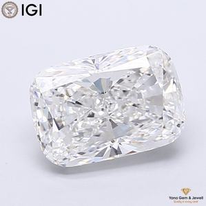 Diamante Cultivado en Laboratorio con Certificación IGI de 4.01 Quilates, Corte Cojín, Color E, Claridad VS1, para Colgante de Lujo Personalizado - Product Image 1