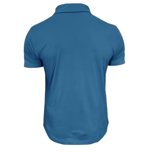 T-shirt de golf à manches courtes pour hommes avec imprimé camouflage personnalisé pour polo avec tissage tricoté respirant Style décontracté de la collection du Bangladesh - Product Image 2