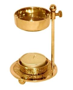Brûleur d'encens indien en métal Lavie Creations avec fonctions anti-odeurs et longue durée, utilisable toute l'année - Product Image 4