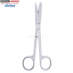 Tijeras Quirúrgicas Rectas de 5.5”, Juego de 3 Tijeras de Enfermería Hechas de Acero Inoxidable Quirúrgico de Alta Calidad para Uso Médico y Clínico - Product Image 4