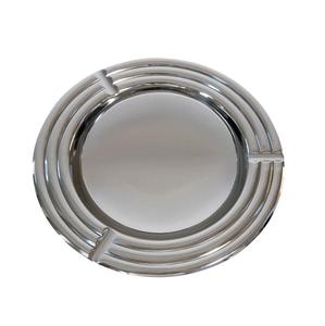 Silver Stainless Steel MIrror Polished <b>Ashtray</b> Luxury <b>Portable</b> Non Slip Office Home Cigar Smokeless <b>Ashtray</b> Anti Rust <b>Ashtray</b> - Product Image 5