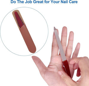 Prix de gros KAAMIR INSTRUMENTS Lime à ongles double face personnalisable avec logo, grain 100, réutilisable, durable, professionnelle pour salon - Product Image 4