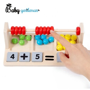 Детская игрушка для раннего математического вычисления, деревянная Зажимная игрушка с счетами Z12194F - Product Image 2