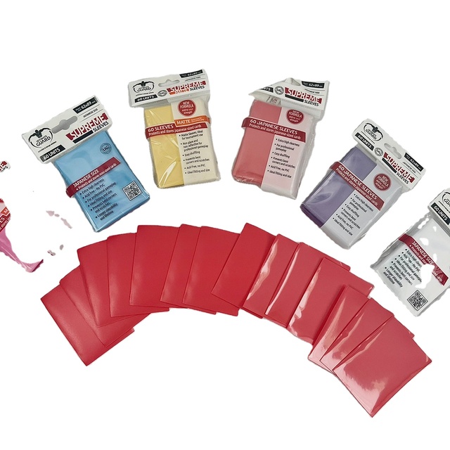 High-quality PP Sleeves to Store and Protect Plastic and Aluminum Foil Gaming Card of Pokemon, TCG with Customized Design