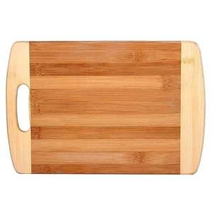 <b>Wood</b> chopping cutting board made from solid <b>wood</b> with attractive natural grains perfect for <b>slicing</b> vegetables and fruits - Product Image 3