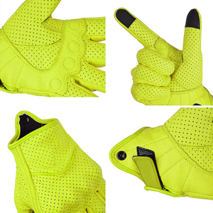 High Quality Riding Gloves 100% Leather Motorbike Race <b>Finger</b> <b>Bike</b> Gloves Top Quality Customized Full <b>Finger</b> Cycling Gloves - Product Image 6
