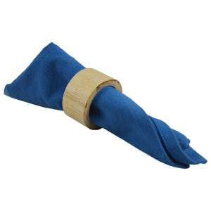 Anneau de serviette en bambou naturel pour la table, support de tissu multicolore, décoration de table à manger, hôtel et événements festifs - Product Image 5
