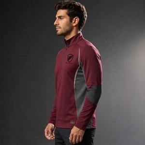 PremHalf <b>Zip</b> Sublimation Sports <b>Jacket</b> Manufacturer <b>Men</b> Women Youth Sportswear Quick Dry Team Pullover Team Half <b>Zip</b> <b>Jacket</b> - Product Image 3
