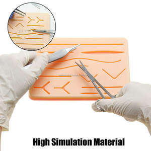 Kit d'entraînement à la suture pour étudiants, certifié CE ISO, instruments chirurgicaux manuels en acier inoxydable, service OEM ODM disponible - Product Image 6