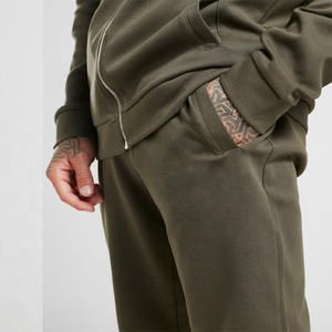 Ensemble de survêtement personnalisé haut et bas pour homme, survêtement blanc avec logo personnalisé, créez votre propre style - Product Image 6