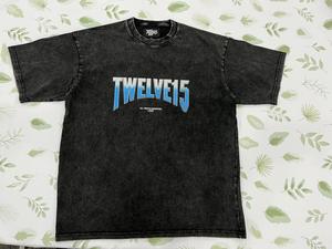 เสื้อยืดแขนสั้นคอกลมทรงปกติสำหรับผู้ชาย สไตล์สตรีท ผ้าฝ้าย 100% ระบายอากาศได้ดี เป็นมิตรกับสิ่งแวดล้อม รับผลิตแบบ OEM - Product Image 2