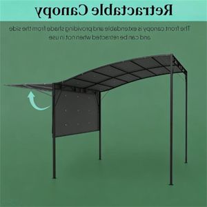 Outdoor Terrace Pergola <b>Sunshade</b> <b>Canopy</b> & Gazebo Product Category - Product Image 2